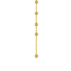 Bead Accent Threader Earrings