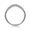14K White Gold Diamond Matching Wedding Band
