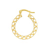 Filigree Hoop Earrings