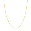 1.56mm D/C Rope Chain with Lobster Lock