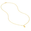 Mini Seashell Paper Clip Necklace