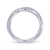14K White Gold Matching Wedding Band