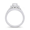 14K 0.62Ct Diamond Bridal Ring