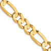 10K 8.75mm Concave Figaro Chain