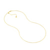 Adjustable Sparkle Chain Necklace with Slider
