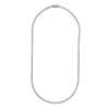 4-5/8tcw Diamond Halfway Tennis Necklace