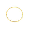 Fluted Hinge Bangle Bracelet