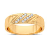 14K 0.10Ct Diamond Band