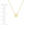 So You Mini Star Of David Adj Necklace