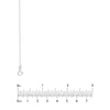 Sterling Silver 0.6mm Box Chain with Spring Ring
