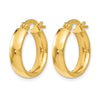14K Polished Earrings