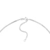 Block Nameplate Curb Chain Necklace w/Diamond