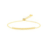 1/5tcw Diamond Bezel Tennis Bolo Bracelet