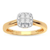 10K 0.25Ct Diamond Ring