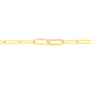 Diamond Paper Clip Link Bracelet
