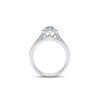 14K WG 0.96CT Diamond Bridal Ring
