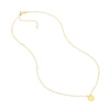 So You Cutout No.7 Mini Disc Necklace