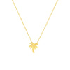 So You Mini Palm Tree Adjustable Necklace