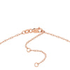 7mm Vertical Block Numeral Necklace