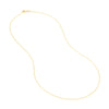 0.65mm D/C Cable Chain with Spring Ring Qtag