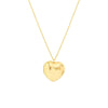 Large Puff Heart Necklace