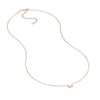 Plated Sterling Silver Mini Butterfly Necklace