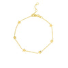 Adjustable 6 Star Stations Bracelet