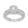 14K WG 1.00CT Diamond Bridal Ring