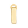 10mm Rectangle Tube Round Hoop Earrings