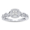 10K 0.13Ct Diamond Ring