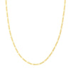 2.35mm Concave Figaro Chain