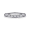 14K White Gold Diamond Matching Wedding Band