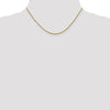 10K 1.5mm  D/C Spiga Chain