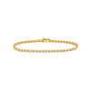 Bezel Set Diamond Tennis Bracelet (1-1/2tcw)