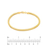 4.2mm Light Oval Snake Chain with Lobster Lock
