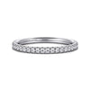 14K White Gold Diamond Matching Wedding Band