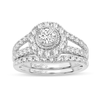14K WG 1.00CT Diamond Bridal Ring