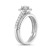 14K WG 1.00CT Diamond Bridal Ring