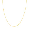 1.28mm Adjustable Child's Figaro Chain