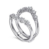 14K White Gold Diamond Ring Enhancer