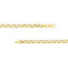 Charm-Ready Hollow Rolo Chain Necklace