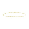 Faceted Bead Saturn Chain