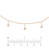 Diamond Bezel Drop Adjustable Choker