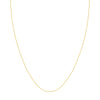 Adjustable Cable Chain Necklace with Slider
