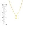 Anchor Paper Clip Necklace
