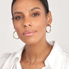 30mm Round Polished Hoops