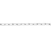 2.5mm Paper Clip Chain with Pear Shape Lock