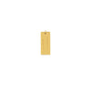 Large Rectangular Engravable Charm