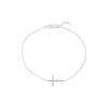 Sideways Cross Bracelet with 1/6tcw Diamond