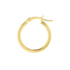 2 X 20mm Square Hoop Earrings
